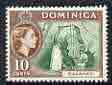Dominica 1954-62 Bananas 10c (from def set) unmounted mint, SG 150*