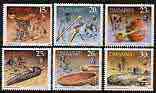 Zimbabwe 1990 Artefacts - the six values from def set, unmounted mint SG 774-79*