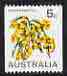 Australia 1970-75 Golden Wattle 5c coil stamp unmounted mint, SG 467