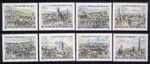 Austria 1964 WIPA Stamp Exhibition (1st issue) Views of Vienna set unmounted mint, SG1428-35