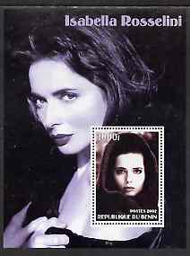 Benin 2002 Isabella Rossellini perf s/sheet #02 unmounted mint