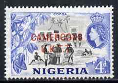 Cameroun 1960-61 Cocoa 4d (from def set) unmounted mint SG T6