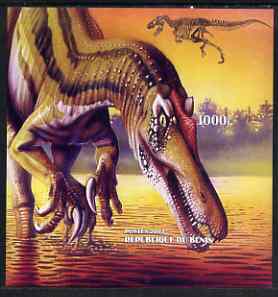 Benin 2003 Dinosaurs imperf m/sheet unmounted mint