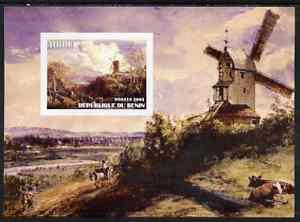 Benin 2003 Paintings of Windmills #01 imperf m/sheet unmounted mint