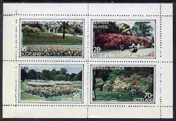 Bernera 1983 Kew Botanical Gardens perf set of 4 values unmounted mint