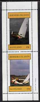 Bernera 1981 Sailing perf set of 2 values (40p & 60p) unmounted mint