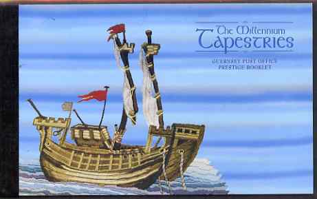 Booklet - Guernsey 1998 Millennium Tapestry Project £7.50 Prestige booklet complete, SG SB63
