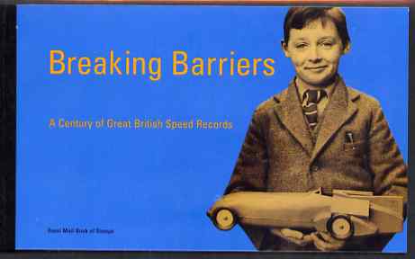 Booklet - Great Britain 1998 Breaking Barriers £6.16 Prestige booklet complete and very fine, SG DX21