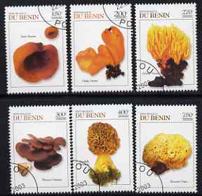 Benin 2003 Fungi perf set of 6 fine cds used