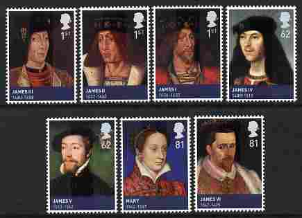 GB Great Britain 2010 The House of Stewart perf set of 7 unmounted mint