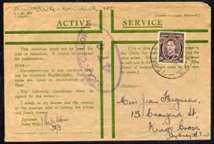 Australia 1944 OAS envelope to Sydney, RAAF Censor