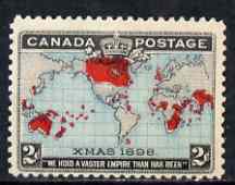 Canada 1898 Imperial Penny post 2c blue lightly mounted SG168