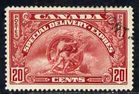 Canada 1935 Special Delivery 20c scarlet fine used SG S8