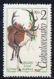 Czechoslovakia 1963 Red Deer 2k from Mountains Animals set of 6, unmounted mint, SG1399