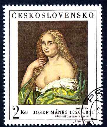 Czechoslovakia 1968 Josefina by Josef Manes 2k fine cds used SG 1753