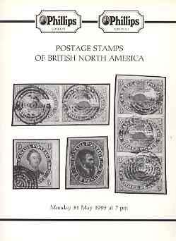 Auction Catalogue - British North America - Phillips 31 May 1993 - catalogue only