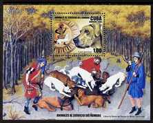 Cuba 2006 Hunting With Dogs perf m/sheet unmounted mint SG MS 4993