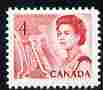 Canada 1967-73 def 4c red (Ship in Lock) unmounted mint SG 582