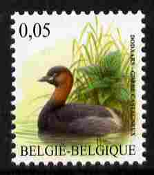 Belgium 2010-14 Birds - Little Grebe 0.05 Euro unmounted mint