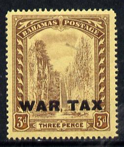 Bahamas 1918 Staircase War Tax 3d unmounted mint SG 98.....