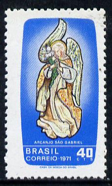Brazil 1971 St Gabriel's Day (Patron Saint of Communications) unmounted mint SG 1331