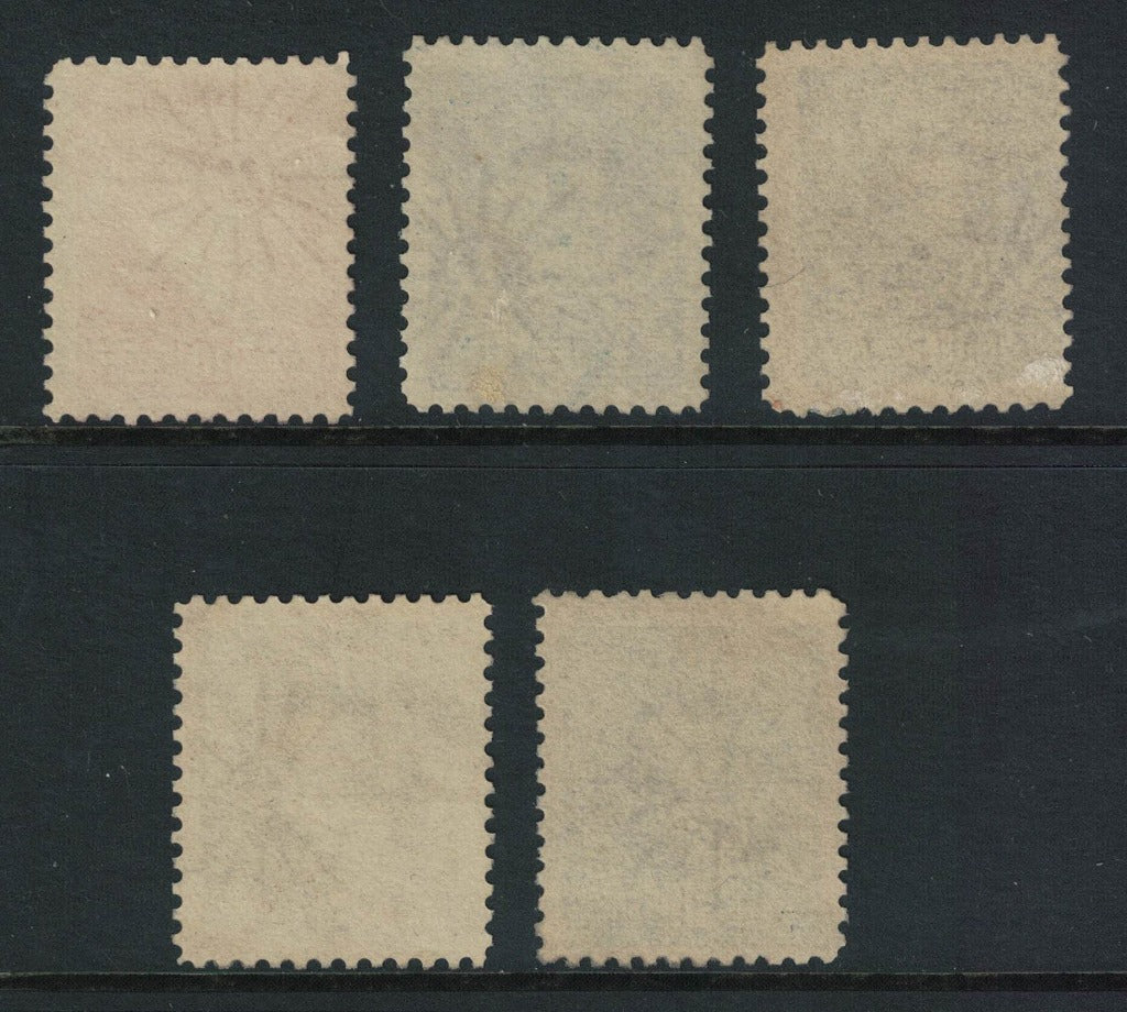 1892-95 Argentina SC# 9 - 102 Overprinted MUESTRA (Sample) Small Sun Watermark MNG