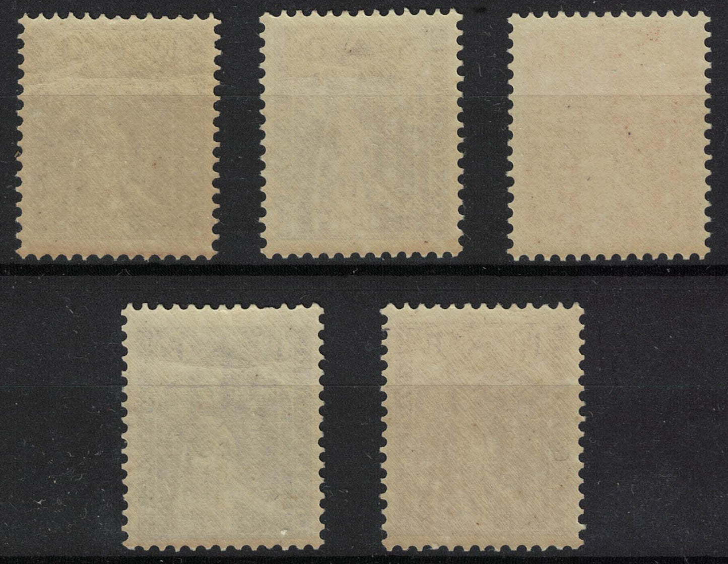 1932 Luxembourg Child Welfare Fund set of 5 SG307-84311 Very LMM