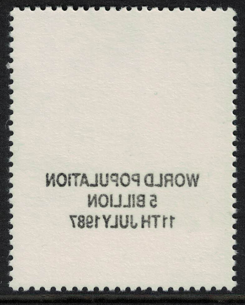 1987 St Vincent Child Health SG1056var Superb Offset on reverse U/M