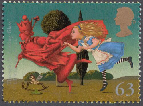 GB 1998 Alice through the Looking Glass. JIGSAW as SG2054 Fully working! Unusual