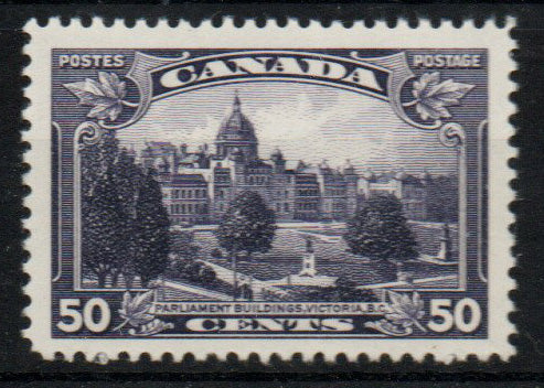 Canada 1935 50c Deep Violet SG350 Unmounted Mint (AM1016)