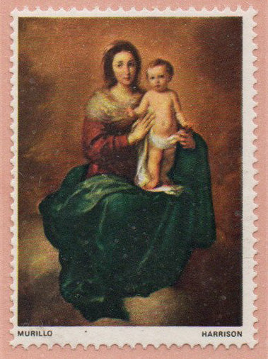 GB 1967 SG756 Christmas 3d with Gold Completely MISSING (Queens Head and Value) U/M MNH