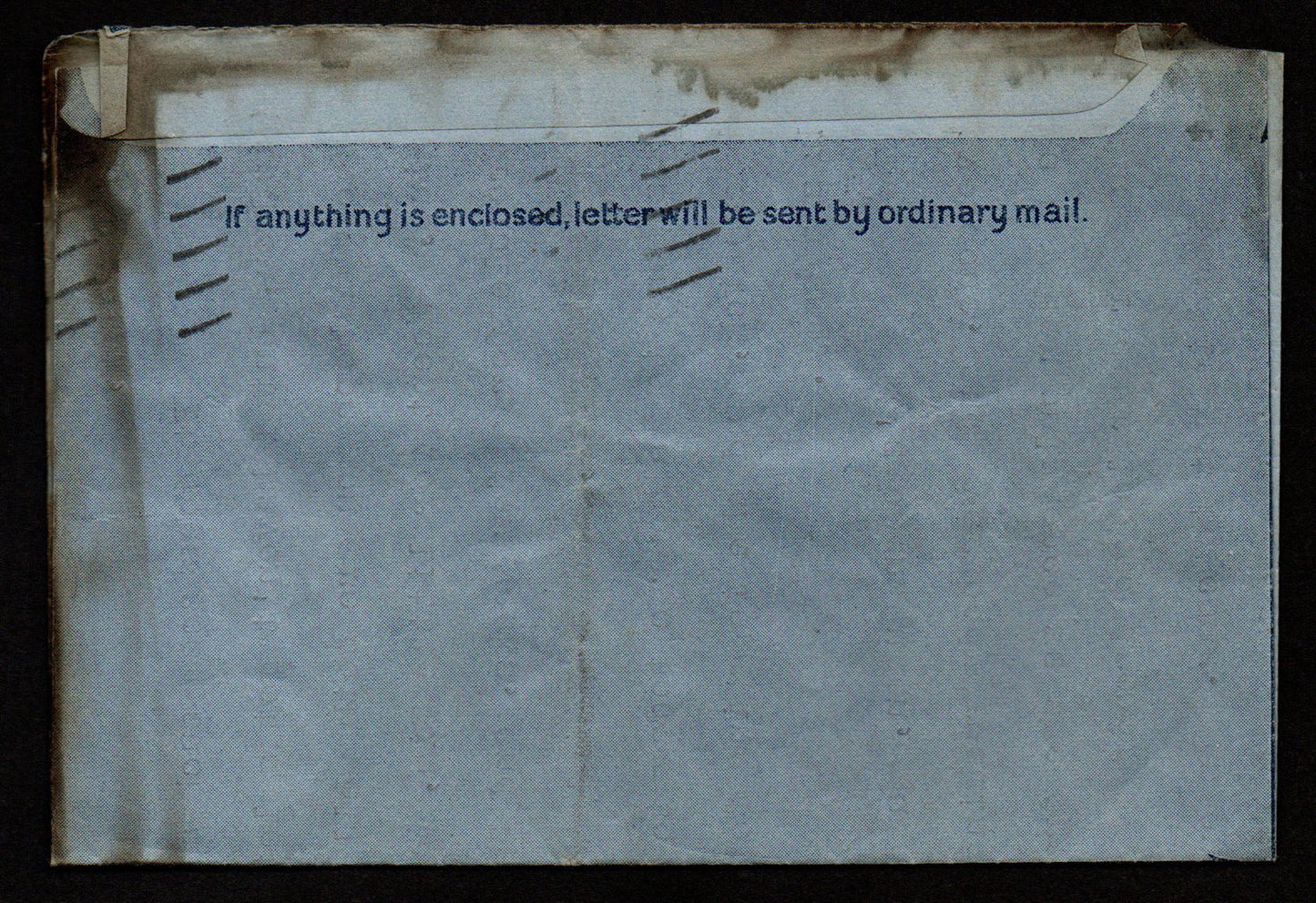 1954 Crash Mail BOAC Lockheed L-749A Melbourne- Exeter with "Salvaged Mail" Cachet