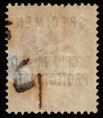 1881 British Bechuanaland SG172 Penny Lilac 16 dots Handstamped SPECIMEN Type D12 (956)