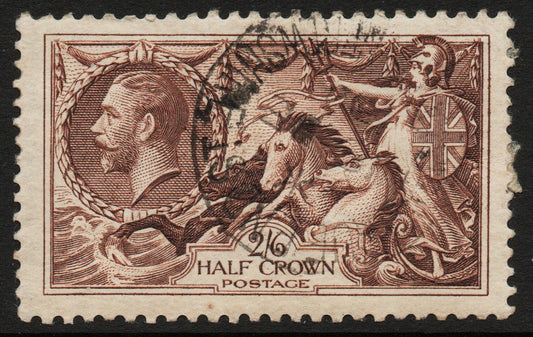 1935 KGV SG450 Re-engraved 2/6d Seahorse
Very Fine Used.