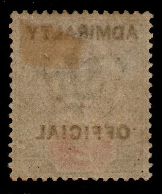 GB Edward VII SGO104 2d ADMIRALTY OFFICIAL Green/Carmine LMM (AM1102)