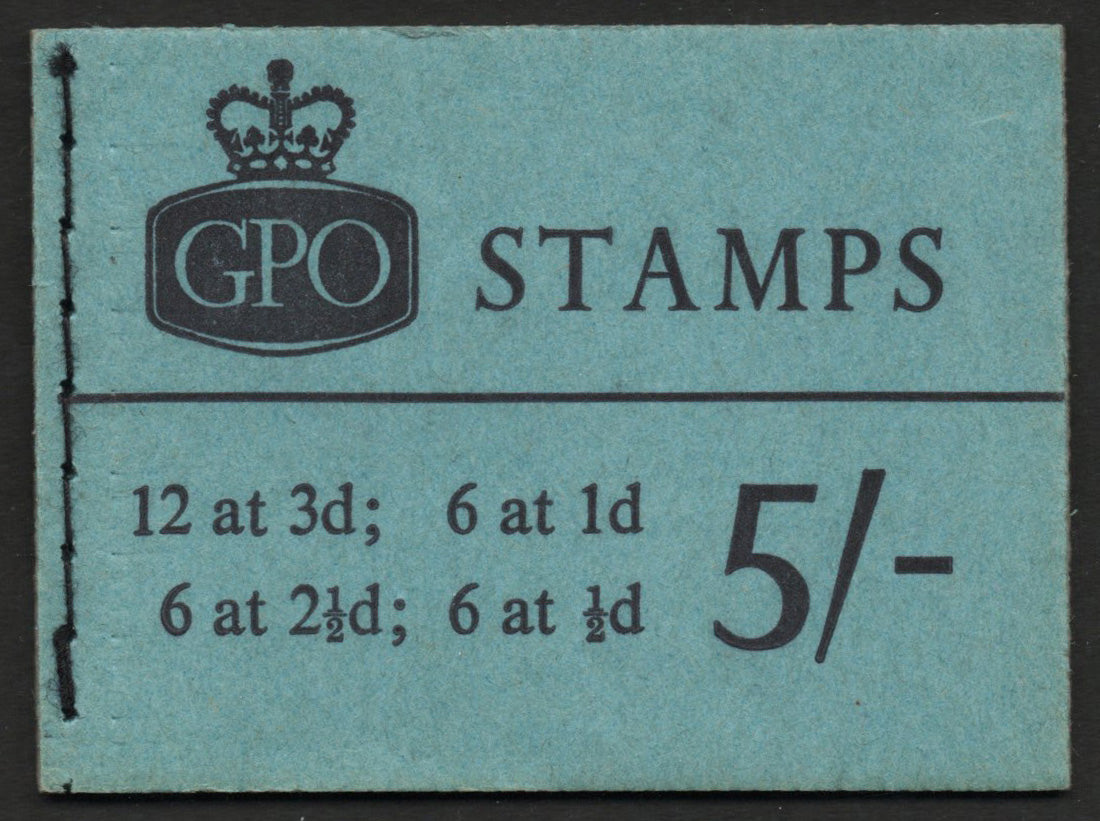 GB QEII SG H54p Jan 1962  5/- Booklet Perfect Complete & U/M  