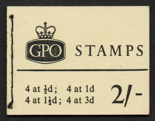 GB QEII SG N4  2/- Booklet April 1961 Complete & Mint 