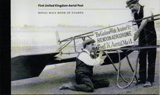 GB 2011 Prestige Book DY2 First UK Arial Flight Perfect Mint 