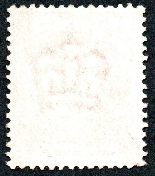 GB EdwVII SgO84 1d Scarlet "Board of Education" Believed to be forged (AM523)