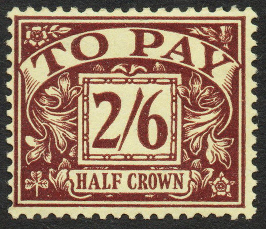 GB KGVI Postage Due 1937 - 38 SGD34 Very Lightly Mint Hinged Almost Full Gum (AM564)