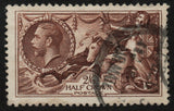 GB KGV SG450 2/6d Seahorse VFU Profile Clear, clean back (AM664)