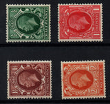 KGV Photogravure Small Format Sideways Wmk SG439a-442b Set x 4 LMM (AM655)