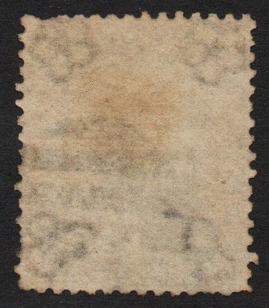 GB QV 1862 SG86 9d Bistre (Plate 2), Q-B. Good used (AM751)