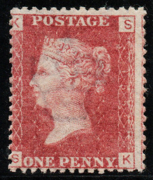 GB QV SG43/44 Plate 155 S-K Superb Unmounted Mint U/M MNH