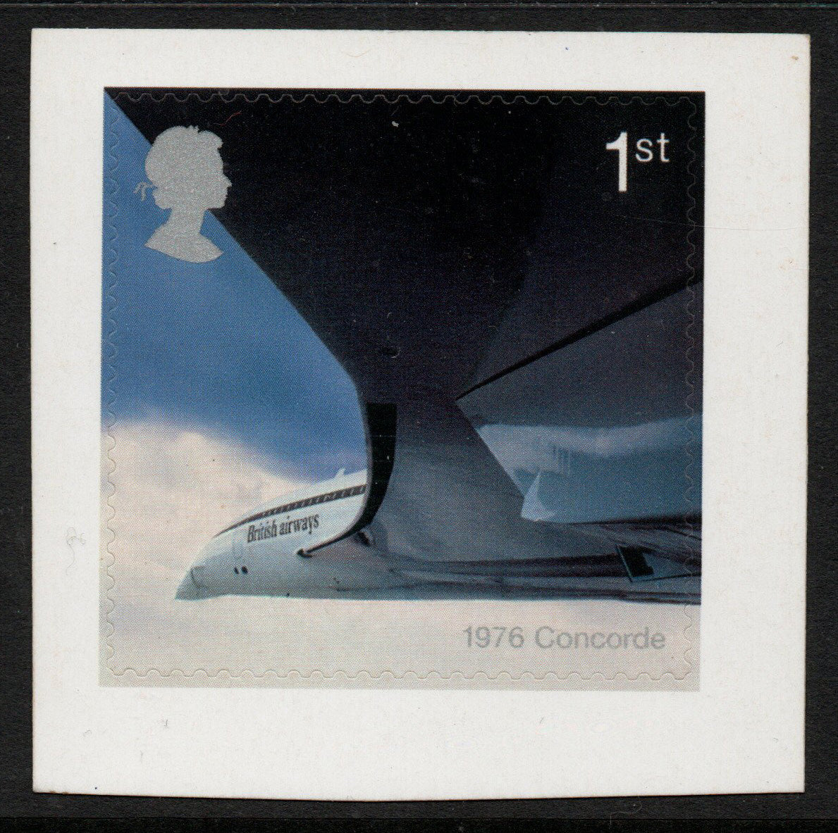 GB 2001 Jet Aviation SG2290 Concorde 1st Class Self Adhesive U/M MNH