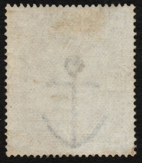 GB 1883 QV SG183 10/- Ultramarine Good Used (AM801)