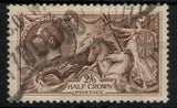 GB 1918 KGV SG415 2/6d Red Brown Good Used  (AM961)