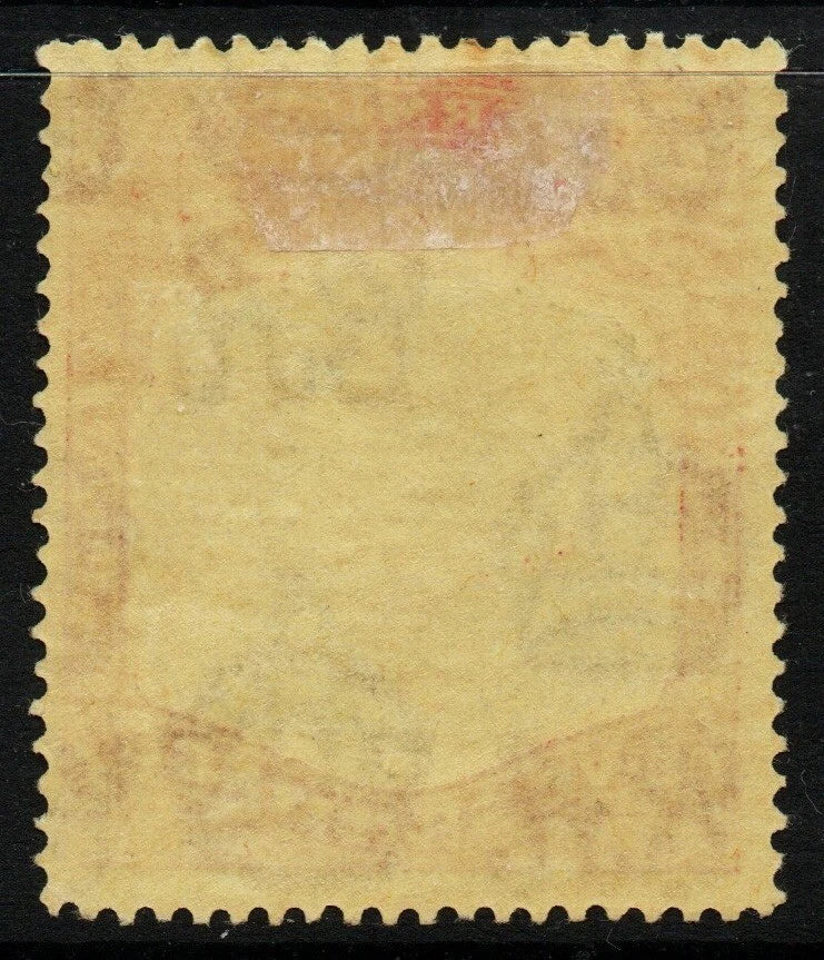 Bermuda KGVI SG118a 5/- Green on Red LMM (DE078)