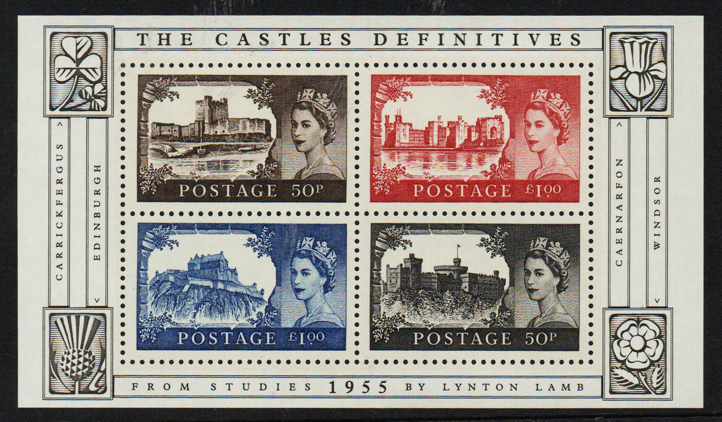 GB QEII 2005 Castle Definitives Mini Sheet MS2530