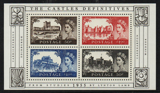 GB QEII 2005 Castle Definitives Mini Sheet MS2530